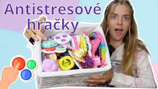 Všechny moje antistresové hračky!! Hodnotím Fidget toys  /LEA