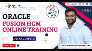 Oracle Fusion HCM Cloud  Online Training Certification | Oracle HCM Cloud Training Videos Demo-2