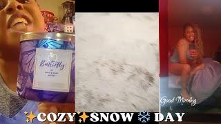 COZY SNOW ️ DAY| TACO SOUP | CHITCHAT | CLEANING | SMALL DOLLAR TREE HAUL