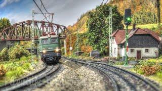 One of Germany’s most extraordinary HO Scale Model Railroad Layouts - 8k Video Ultra HD