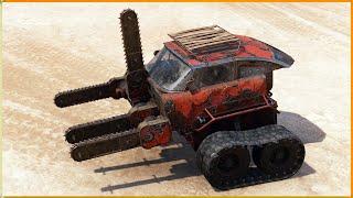 ПРОЕЗЖАЕМ СКВОЗЬ ВРАГОВ! • Crossout • Каталина + ТЕРЗАТЕЛЬ