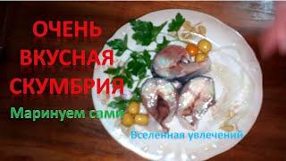 МАРИНОВАННАЯ СКУМБРИЯ ЗА 3 ЧАСА Vselennaya uvlecheniy