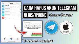 Cara Menghapus Akun telegram permanen di iPhone | Cara hapus akun telegram di iPhone