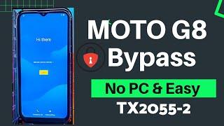 Moto G8 Power Lite XT2055 FRP Bypass/ Google Lock Bypass Without PC | Moto G8 FRP Bypass