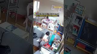 Tiny hero knows exactly what to do with unresponsive dad 