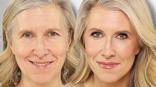 Makeup for Mature Women using ONLY Inexpensive Drugstore Products | *DETAILED* Tutorial!