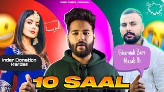 Australia De Sab To Mehnati Couple INDER & KIRAT || Punjabi Roast Video