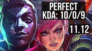 EKKO vs VI (JUNGLE) | 10/0/9, Legendary, 800K mastery | EUW Diamond | v11.12