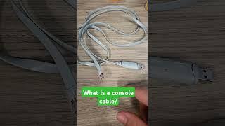 What is a Console Cable? How to Use It for Networking!