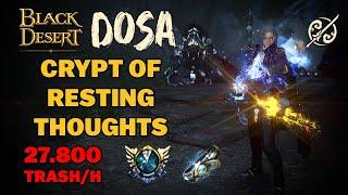 BDO | Dosa Awakening is Excellent Choice for Crypt of Resting Thoughts | 27.800+ Lv2 Only