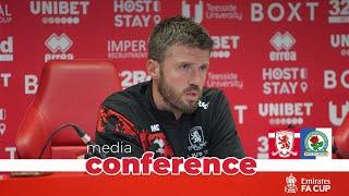 Media Conference | Blackburn | FA Cup Third Round