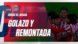 Golazo de Ricardo Marín y remonta el Rebaño - Chivas vs. Necaxa 2-1 | Telemundo Deportes