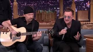 U2 - Ordinary Love (Live on The Tonight Show) with subtitle ENG + Chords