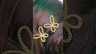 hair pin diy#hairpins#butterfly #trending #shorts #diy #explorepage #crafter #handmadeideas #support