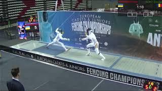 Euro Champs 2025 JWE - GOLD - Anna Maksymenko UKR v Emma Sont ROU