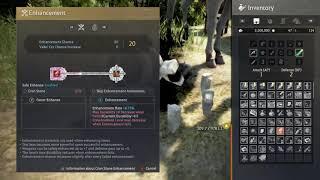 Black desert online enhancement clip #1