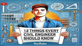 12 THINGS EVERY CIVIL ENGINEER SHOULD KNOW