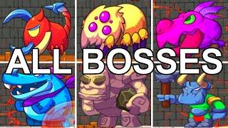 Leo's World - All Bosses | Beating ALL BOSSES