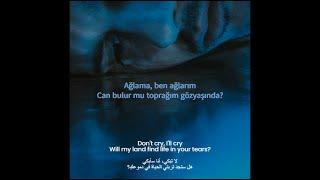 Ağlama ben ağlarım - Can Ozan (Lyrics Video) / لا تبكي أنا سأبكي مترجمة