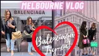 I ️ THE BALENCIAGA RODEO BAG!!! Melbourne Vlog