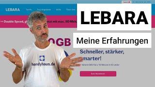 LEBARA » Tarife, Erfahrungen & mein Fazit