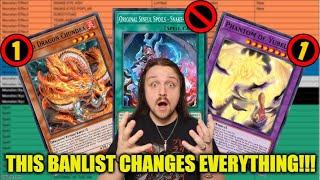 THIS CHANGES EVERYTHING!!! Yu-Gi-Oh! Official December 2024 TCG Banlist!