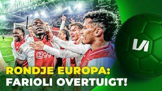 Ajax dendert (mede dankzij Brobbey) ook door in Europa | VI Rondje Europa