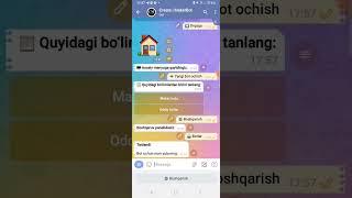 Maker botni sozlash | Admin paneli bilan ishlash