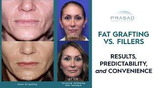 Facial Fat Grafting Versus Injectable Fillers - Important Factors to Consider