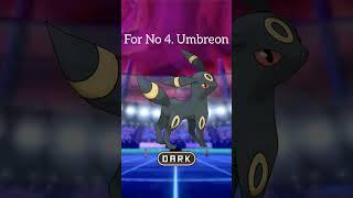 Top 5 Best Dark Type Pokemon  #pokemon 