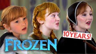 Do You Want to Build a Snowman - 10 YEARS, SAME ANNA!