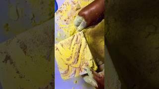Big block ASMR crushes #oddlysatisfying #anxietyrelief #asmrsounds #gymchalkasmr #ahorts