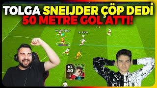 TOLGA SNEIJDER'E ÇÖP DEDİ! SNEIJDER 50 METREDEN İNANILMAZ GOL ATTI!  eFootball Mobile 2024