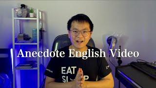 Anecdote English | Telling a story