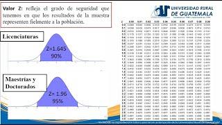 Semana 5. Calculo de la muestra y su relación con las boletas de investigación