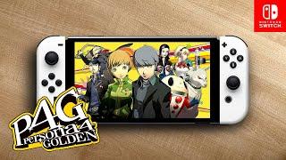 Persona 4 Golden • Nintendo Switch Oled Gameplay