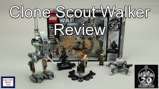 LEGO Clone Scout Walker - 20th Anniversary Edition Review set 75261