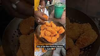 Kurkure momos in delhi #streetfood #streetcooking #1000subscriber #food #shortvideo #shorts