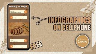 How to Make Infographics in Cellphone Using Canva for Free