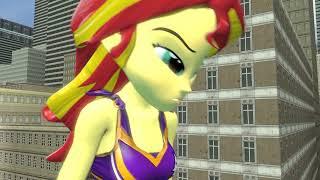 [SFM] Sunset Shimmer Giantess