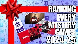 Ranking Every Mystery Game of 2024 - 25 | Epic Games | 15 to 1 | #ranking #mysterygame