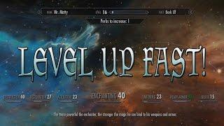 Skyrim Special Edition - HOW TO LEVEL UP INCREDIBLY FAST!