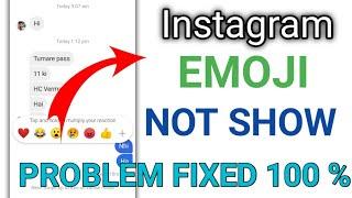 instagram dm reactions not working | instagram message reaction emoji not working#instagram