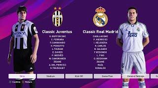 classic Juventus vs classic Real Madrid pes 2020 (PS4)