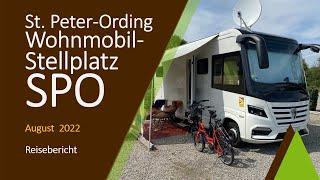 Wohnmobilstellplatz Sankt Peter-Ording | Reisemobilhafen SPO | August 2022