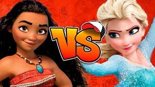 Moana VS Elsa (Frozen) - Batalha de Rap