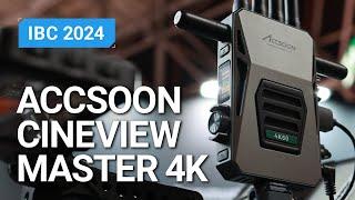 First Look: Accsoon CineView Master 4K video transmitter with only 25ms latency