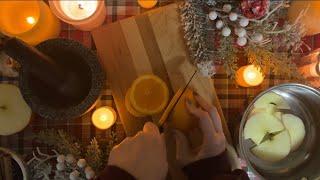ASMR You’re Invited to A Witchy Tea Party 🫖 (whispers, fireplace crackles, kitchen sounds)