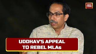 Maharashtra CM Uddhav Thackeray Reaches Out To Rebel Shiv Sena MLAs In Guwahati, Assures Support