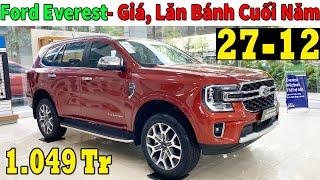 Giá Khuyến Mại Ford Everest Cuối Năm ok Hơn SantaFe, Fortuner Nhỉ| Lăn Bánh Everest Mới | Topcarvn